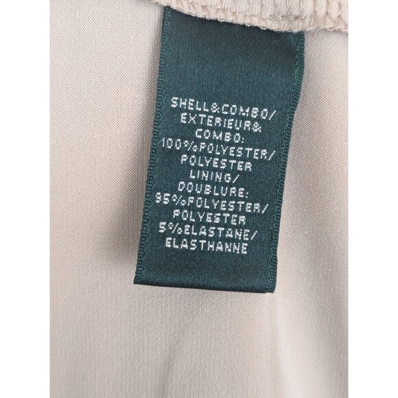 Ralph Lauren Metallic champagne gold midi evening gown size 6 - Picture 6 of 9